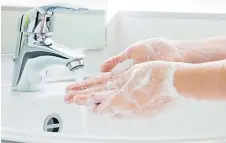  ?? Picture: SUPPLIED ?? Practise good hand hygiene by washing hands with Medx soap and water frequently.