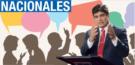  ?? Archivo/La República. ?? La toma de decisiones para aliviar el peso de la deuda es urgente, ya que cada minuto que pasa, el país tiene que pagar ¢4,3 millones en intereses. El diálogo que impulsa el presidente Carlos Alvarado continúa hoy.