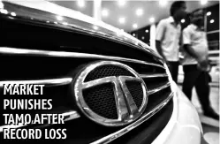  ??  ?? Brokerages slashed price targets on Tata Motors after the company reported biggest loss in India’s corporate history. The consensus 12-month price target for the stock is down to ~215 from ~252 earlier this month. Some brokerages have cut the target by as much as 50 per cent.