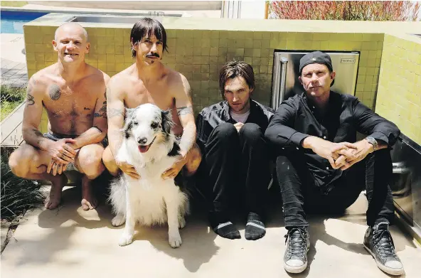  ?? — STEVE KEROS FILES ?? The Getaway is earning the Chili Peppers solid reviews and the live show will be as crazy as ever when the band hits town.