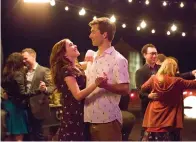  ?? Netflix ?? ■ Zoey Deutch, left, and Glen Powell dance in a scene from "Set It Up," premiering June 15 on Netflix.