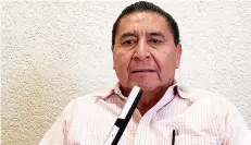  ??  ?? Esteban Vargas, dirigente estatal de la CROC.
