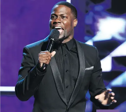 ?? CHRIS PIZZELLO/INVISION/THE ASSOCIATED PRESS/FILE ?? “Just for Laughs was huge for me,” says Kevin Hart. “That’s the place where I was given the opportunit­y of a lifetime.” He’s back in Montreal for a show on July 27.