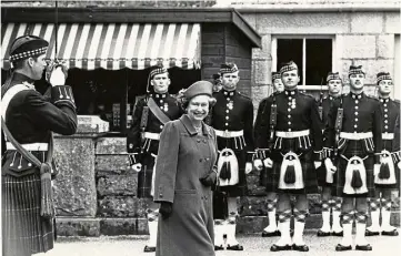  ?? ?? Clockwise from top: the Queen arrives at Balmoral in 1989; Prince Charles with his sons, Princes William and Harry, walking together at Falls of Muick, Ballater; the Prince of Wales reaches a milestone in his life
– his 30th birthday – in 1978; the Queen Mother supplement; the new Queen in 1953; a royal supplement and a report on Queen Victoria from 1901.