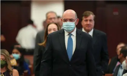  ?? Photograph: Curtis Means/AFP/Getty Images ?? The former Trump CFO Allen Weisselber­g enters the courtroom in Manhattan supreme court in New York City in August 2022.