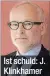  ??  ?? Ist schuld: J. Klinkhamer