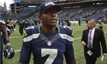  ?? Photograph: The Olympian/Tribune News Service via Getty Images ?? Tarvaris Jackson had a 10-year career in the NFL.