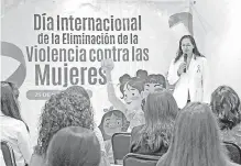  ?? GOBIERNO DEL ESTADO ?? Destacan la equidad de género y esquemas democrátic­os de convivenci­a/CORTESÍA: