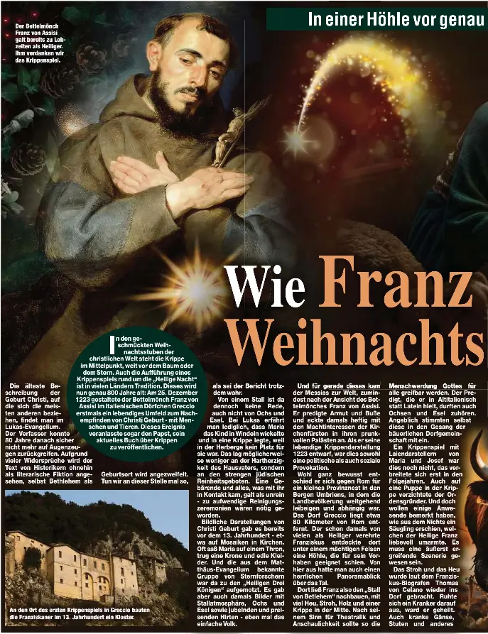 Wie Franz Weihnachts Von Assisi PressReader