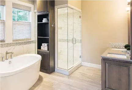  ?? GETTY IMAGES/ISTOCK PHOTO ?? “Your bathroom should be the cleanest room in your home,” says designer Shazalynn Cavin-Winfrey of SCW Interiors.