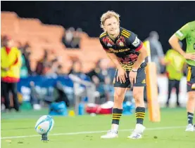  ?? Photo / Photosport ?? Damian Mckenzie will play his 100th game for the Chiefs this week.