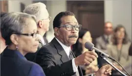  ?? Irfan Khan Los Angeles Times ?? L.A. CITY COUNCIL President Herb Wesson wants “to help local families learn more about managing their finances and weathering economic uncertaint­y.”