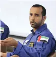  ??  ?? Astronaut Hazza Al Mansouri