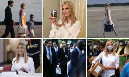  ??  ?? All white now: Ivanka Trump. Composite: Getty/AP/Reuters