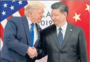  ?? REUTERS/FILE ?? Former US president Donald Trump with Chinese President Xi Jinping at a G20 summit in Osaka, Japan on June 29, 2019.