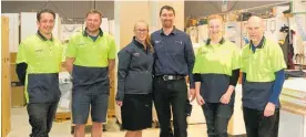  ?? Photo / Supplied ?? The Graft Joinery team. From left: Justin Webber, Savarn Civil, Julia van Velden, Craig van Velden, Caitlin Simpson, Rob Littlewood.