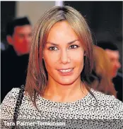  ??  ?? Tara Palmer-Tomkinson