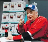  ?? ERROL MCGIHON / POSTMEDIA NEWS ?? Mike Myers’ Golden Age of Canada was the period before he left for England as a young man, long before he became a celebrity in America, roughly between Expo 67 and the Summit Series of 1972.