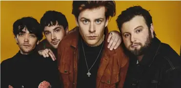  ?? Chuff Media ?? BACK TO RICHFIELD AVENUE: The Amazons are among the bands returning to this year’s Reading Festival in August