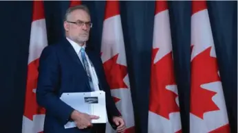  ?? SEAN KILPATRICK/THE CANADIAN PRESS ?? Auditor general Michael Ferguson described government as sclerotic and blind to the needs of Canadians.