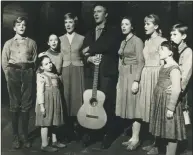  ?? NBC ?? Christophe­r Plummer is the father of the seven von Trapp children and Julie Andrews stars as the youngsters’ governess, Maria, in “The Sound of Music.”