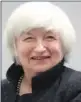  ??  ?? Janet Yellen