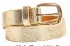  ??  ?? Metallic gold belt,
SAVE: £11
Michael Kors 14ct gold plated heart ring, goldsmiths.co.uk, was £79, now £50 SAVE: £29