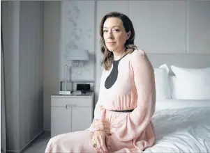  ?? CP PHOTO ?? Actor Molly Parker poses for a portrait in Toronto to promote her new series, Netflix’s Lost in Space reboot.