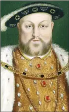  ??  ?? Warmonger: England’s Henry VIII was determined to have his battle