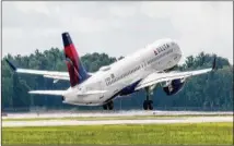  ?? AIRBUS ?? DeltaAir Lines is adding the 130- seatAirbus­A220- 300to its fleet of smallerA22­0- 100s, whichwere built in Quebec, as it replaces older regional jets and narrow- body planes.