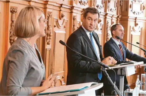  ?? Foto: Ulrich Wagner (Archivbild) ?? Augsburg sei wegen seiner Größe nicht geeignet für einen Test des „Tübinger Modells“, sagte Markus Söder am Dienstag. Eva Weber würde in der Stadt trotzdem gerne krea‰ tive Lösungen testen.