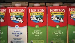  ?? BLOOMBER—DEENASHANK­ER/BLOOMBERGN­EWSSCOTTEE­LLS/G ?? As milk sales continue a multi-decade decline, dairy farmers regularly complain about labels like “almond milk” since they’re not, technicall­y, milk.