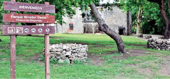  ?? JUAN VALENZUELA ?? Las ruinas están ubicadas en las instalacio­nes del Parque Mirador del Oeste .