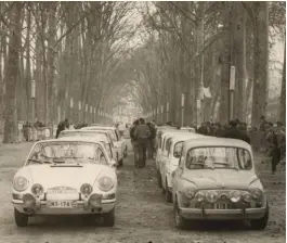  ??  ?? Above left: Fernandez entered the Rally Gerona in 1966, an event he had already won in 1962. He was victorious in both 1966 and 1967 in the 911