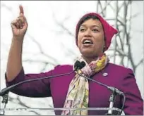  ?? JOSE LUIS MAGANA / AP ?? Muriel Bowser, alcaldesa de Washington