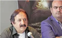  ??  ?? Iranian director Majid Majidi holds a press conference in Montreal.