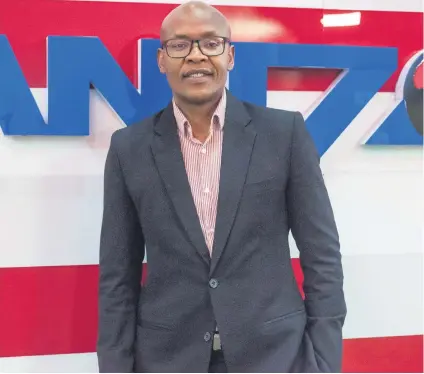  ?? Picture: Yeshiel Panchia ?? IN CHARGE. Mzwanele ‘Jimmy’ Manyi at the ANN7 offices in Midrand yesterday.