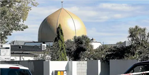  ?? STUFF ?? Within minutes, video of last week’s shootings at the Al Noor Mosque in Christchur­ch was spreading across the internet.