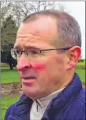  ??  ?? Operation Stack. Right, Stanford Parish Council chairman Matthew Webb