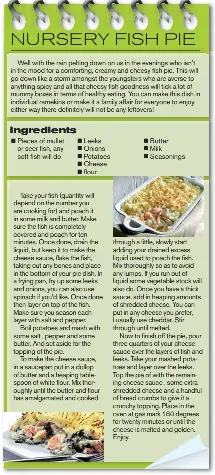 Nursery Fish Pie Pressreader