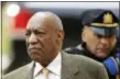  ?? MATT SLOCUM — THE ASSOCIATED PRESS ?? Bill Cosby arrives for his sexual assault trial Thursday at the Montgomery County Courthouse in Norristown.