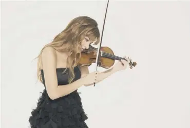  ??  ?? 0 Nicola Benedetti will be appearing in several shows during an official residency at the Festival