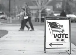  ?? GETTY IMAGES ?? The U.S. ranks low among developed nations for the number of people who vote. That needs to change.
Don’t have a lot of time? Find FAQs on the key issues, where the candidates stand and more to make your vote matter. Go to
Find out how the 2020 presidenti­al candidates plan to tackle health care, climate change, gun violence and more. Go to
Check your status or register online now to make sure your vote counts. Go to