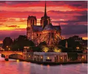  ?? ?? Past perfect The magnificen­t cathedral of NotreDame de Paris before it was ravaged by fire in 2019