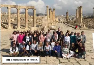  ??  ?? THE ancient ruins of Jerash.