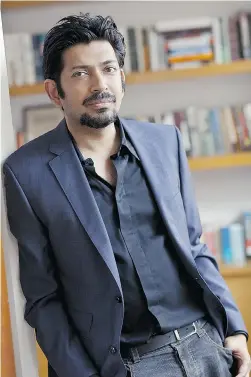  ?? DEBORAH FEINGOLD/SIMON & SCHUSTER FILES ?? American physician and author Siddhartha Mukherjee’s Pulitzer Prize-winning book on cancer will be made into a six-hour miniseries on PBS next spring.