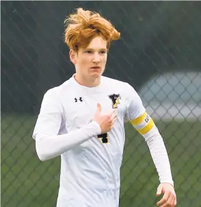  ?? RICK KINTZEL/THE MORNING CALL ?? Freedom’s Peter Tichy is the EPC boys soccer MVP. He leads the EPC with 34 goals and 25 assists.