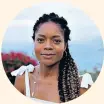  ??  ?? Heritage: Bond actress Naomie Harris finds her roots