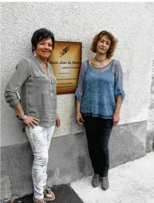  ??  ?? Annie Kuras et Katia Lassale proposent se déplacent dans un rayon de 50 km autour de Vézac