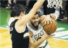  ?? ?? Jayson Tatum es la gran figura de los Celtics.